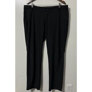 NIKE Golf Pants Mens Black Dri-Fit Stretch Tour Performance 39x32 Trousers